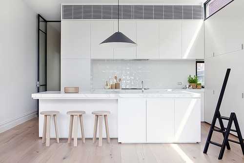 Scandinavian Kitchen at Bendemeer Apartment