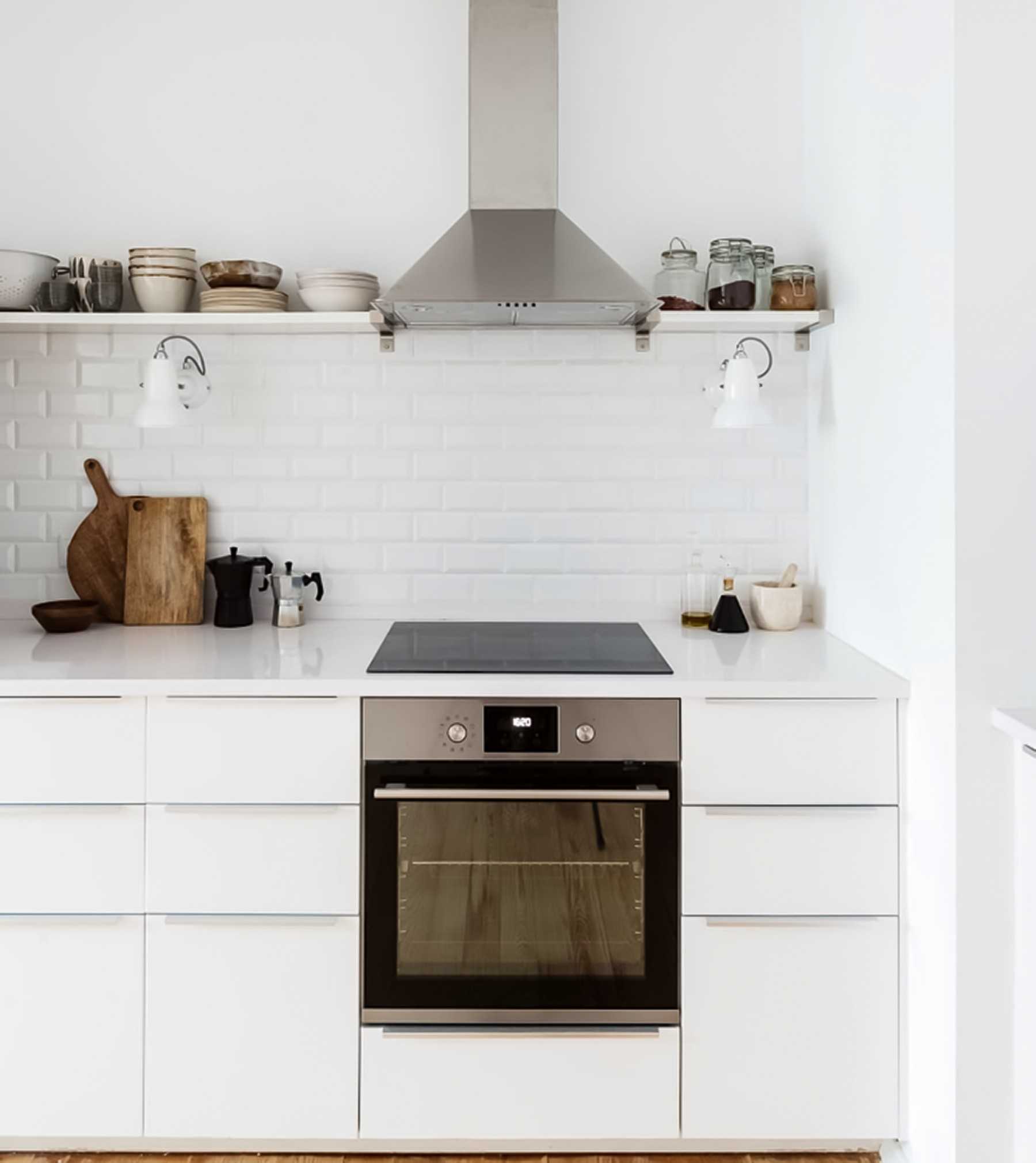 Transitional Kitchen with Granite Floor and Marble Floor