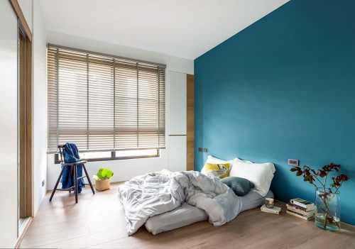 Contemporary Bedroom at Newton apartment
