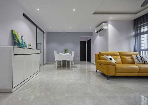 Contemporary Living Room at 221A Bedok