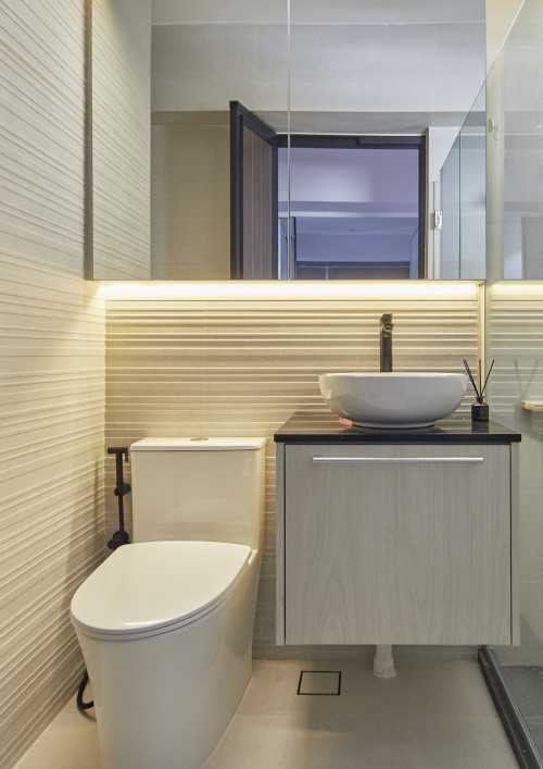 Contemporary Bathroom at 221A Bedok
