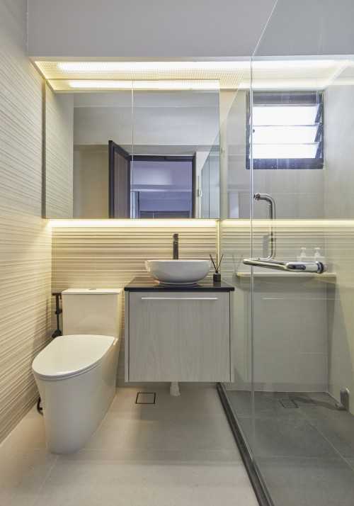 Contemporary Bathroom at 221A Bedok