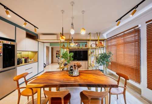 Eclectic Living Room at 131 Kim Tian