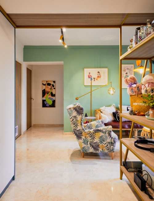 Eclectic Living Room at 131 Kim Tian