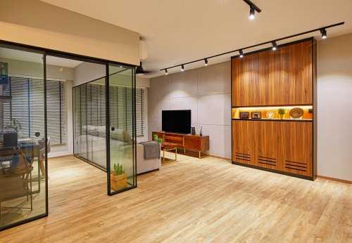 Eclectic Living Room at 457 Fernvale Road