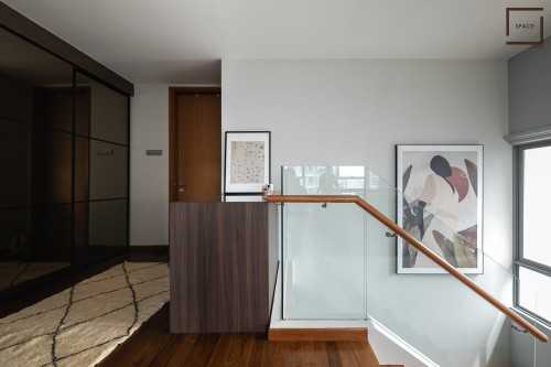 Contemporary Living Room at MIRO CONDO