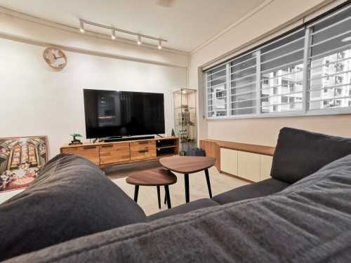 Scandinavian Living Room at 272 Bishan St 24