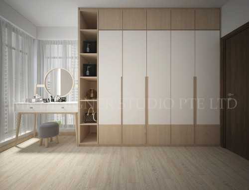 Scandinavian Bedroom at hume ave parc palais