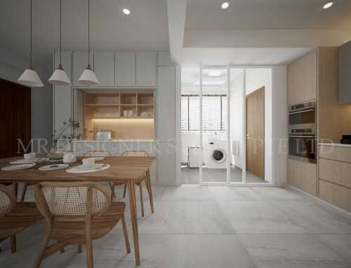 Scandinavian Kitchen at hume ave parc palais