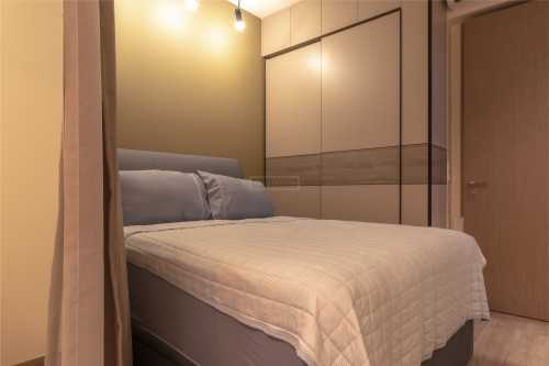 Modern Bedroom at The Tapestry Condo