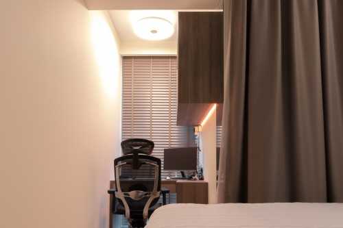 Modern Bedroom at The Tapestry Condo