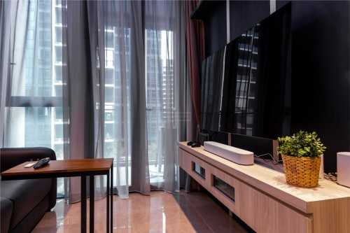 Modern Living Room at The Tapestry Condo