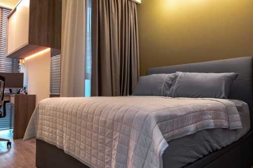 Modern Bedroom at The Tapestry Condo