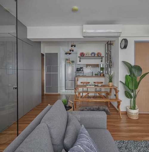 Contemporary Dining Room at Skyparc @ Dawson
