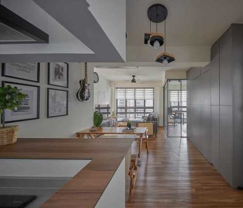 Contemporary Dining Room at Skyparc @ Dawson
