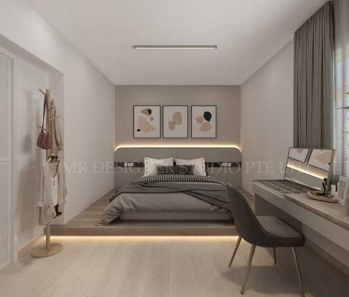 Contemporary Bedroom at tampines st 71 blk 725
