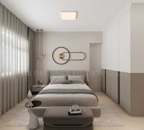 Contemporary Bedroom at tampines st 71 blk 725
