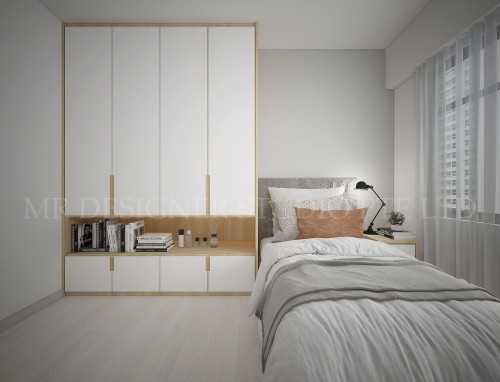 Contemporary Bedroom at alkaff cresent 112b