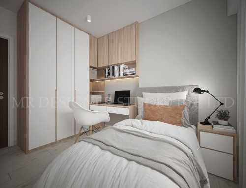 Contemporary Bedroom at alkaff cresent 112b