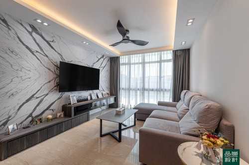 Scandinavian Living Room at Lilydale