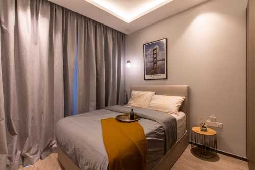 Contemporary Bedroom at Forest Wood