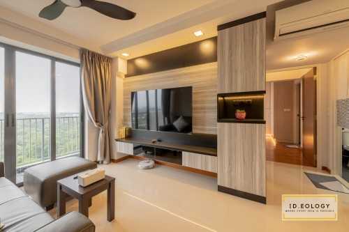 Modern Living Room at 94 Dawson