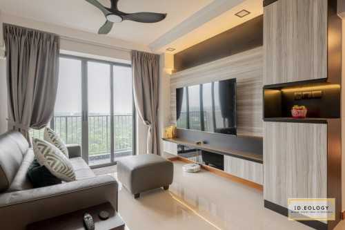 Modern Living Room at 94 Dawson