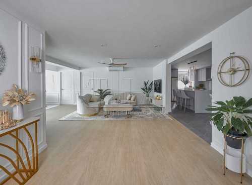 Contemporary Living Room at 312 Tampines St 33