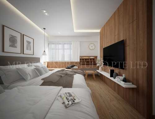 Asian Bedroom at ghim moh link