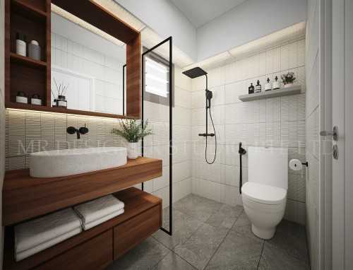 Asian Bathroom at ghim moh link