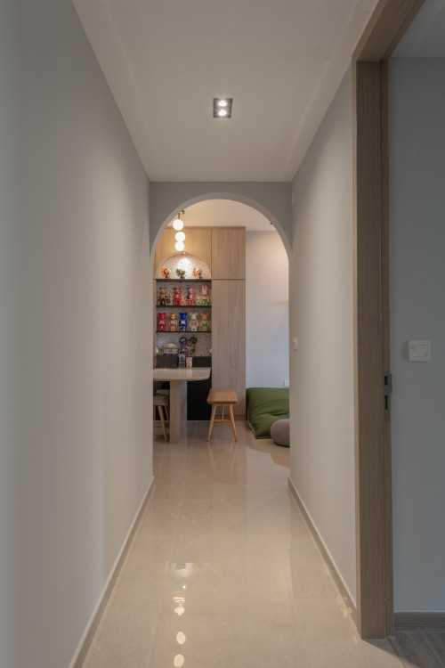 Eclectic Entryway at The tapestry 55 tampines