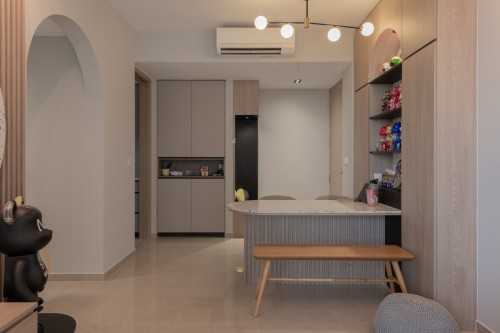 Eclectic Dining Room at The tapestry 55 tampines