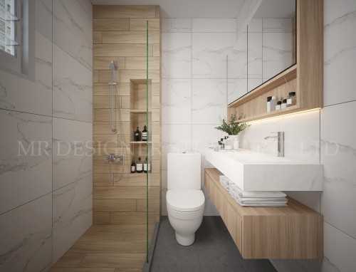 Contemporary Bathroom at choa chu kang 815A