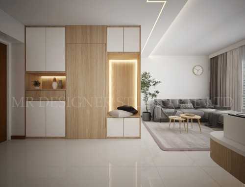 Contemporary Entryway at choa chu kang 815A