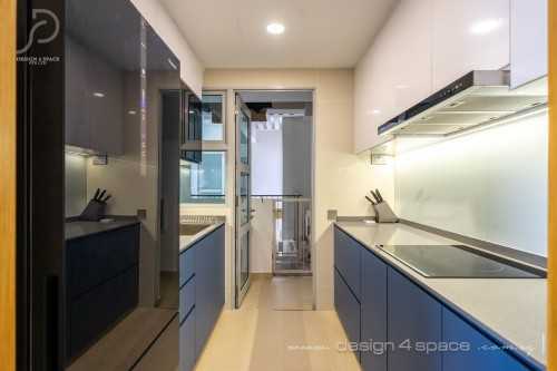 Minimalist Kitchen at Bishan | Clover by the park