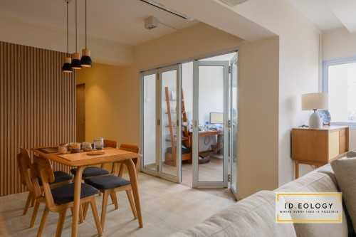 Minimalist Dining Room at 36 Toa Payoh