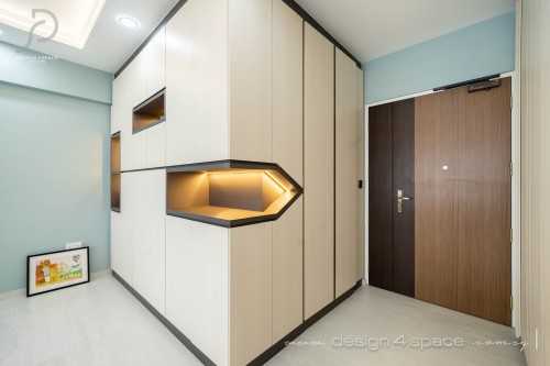 Modern Entryway at Tampines |  Tampines Greenbloom 2