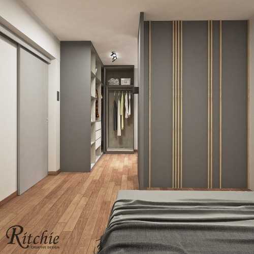 Scandinavian Bedroom at Bukit Panjang Ring Road