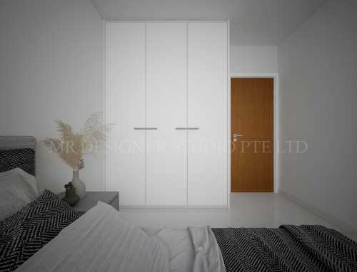 Contemporary Bedroom at yishun 115A