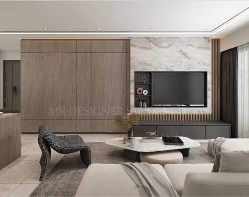Contemporary Living Room at Dawson road 94