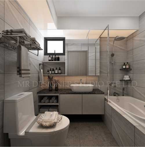 Contemporary Bathroom at Dawson road 94