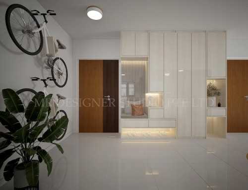 Contemporary Living Room at Northshore dr 408c