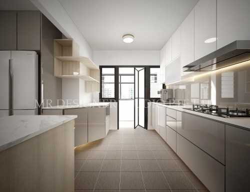 Contemporary Kitchen at Northshore dr 408c