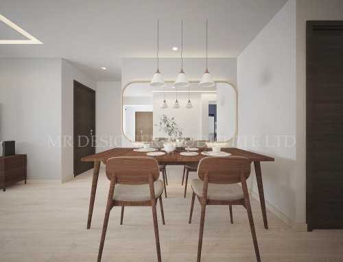 Scandinavian Dining Room at 5 pine close