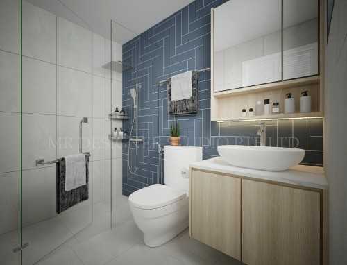 Scandinavian Bathroom at 5 pine close