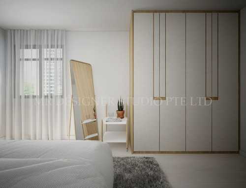 Scandinavian Bedroom at 5 pine close