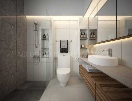 Scandinavian Bathroom at segar road 455