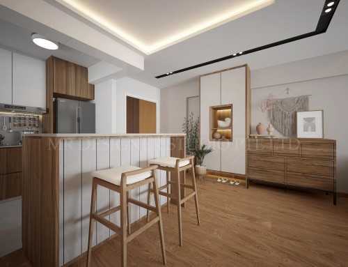 Scandinavian Living Room at segar road 455