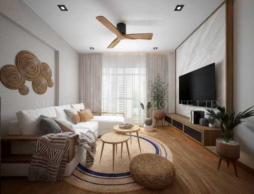 Scandinavian Living Room at segar road 455
