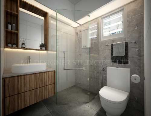 Scandinavian Bathroom at segar road 455